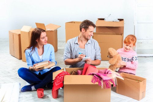 Risk assessment planning for a man and van job in Wapping