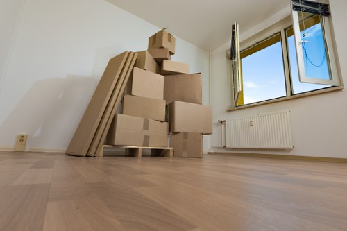 Free quote process for a man and van service in Wapping