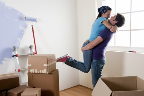 Professional packing materials used for office relocation services in Wapping